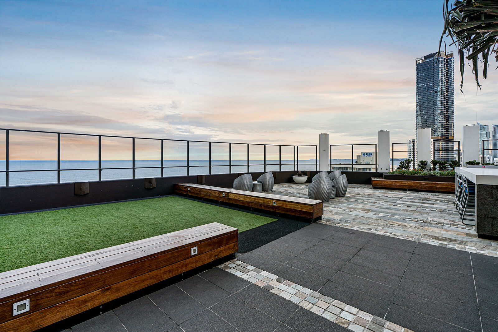 Rhapsody Resort Rooftop Area