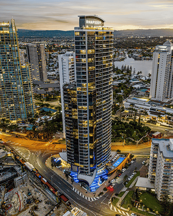 Rhapsody Resort building